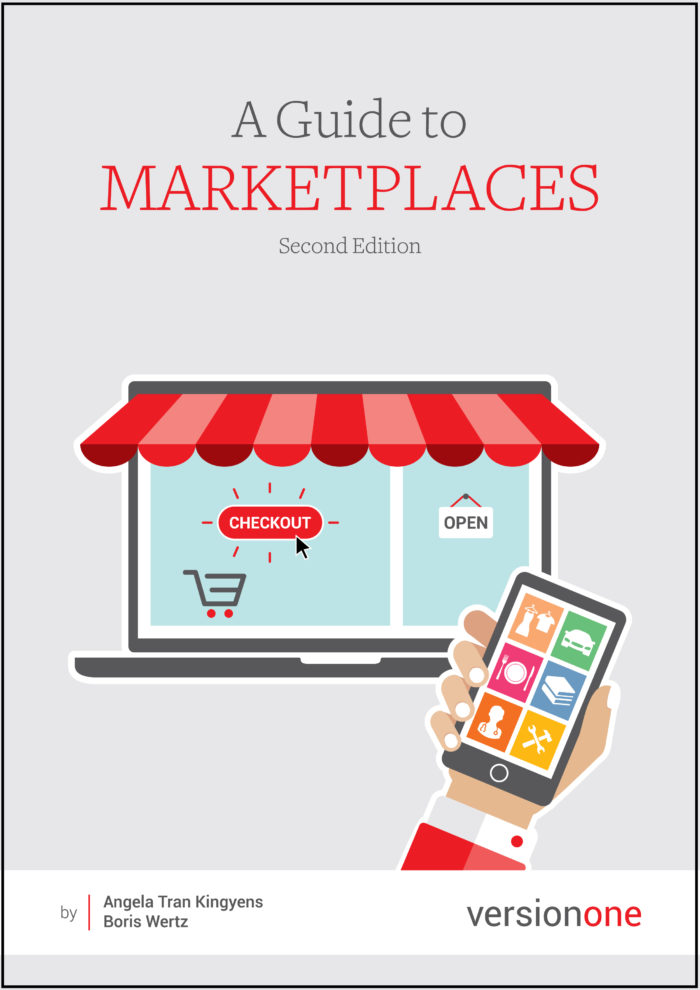Cover page for A Guide To Marketplaces by VersionOne